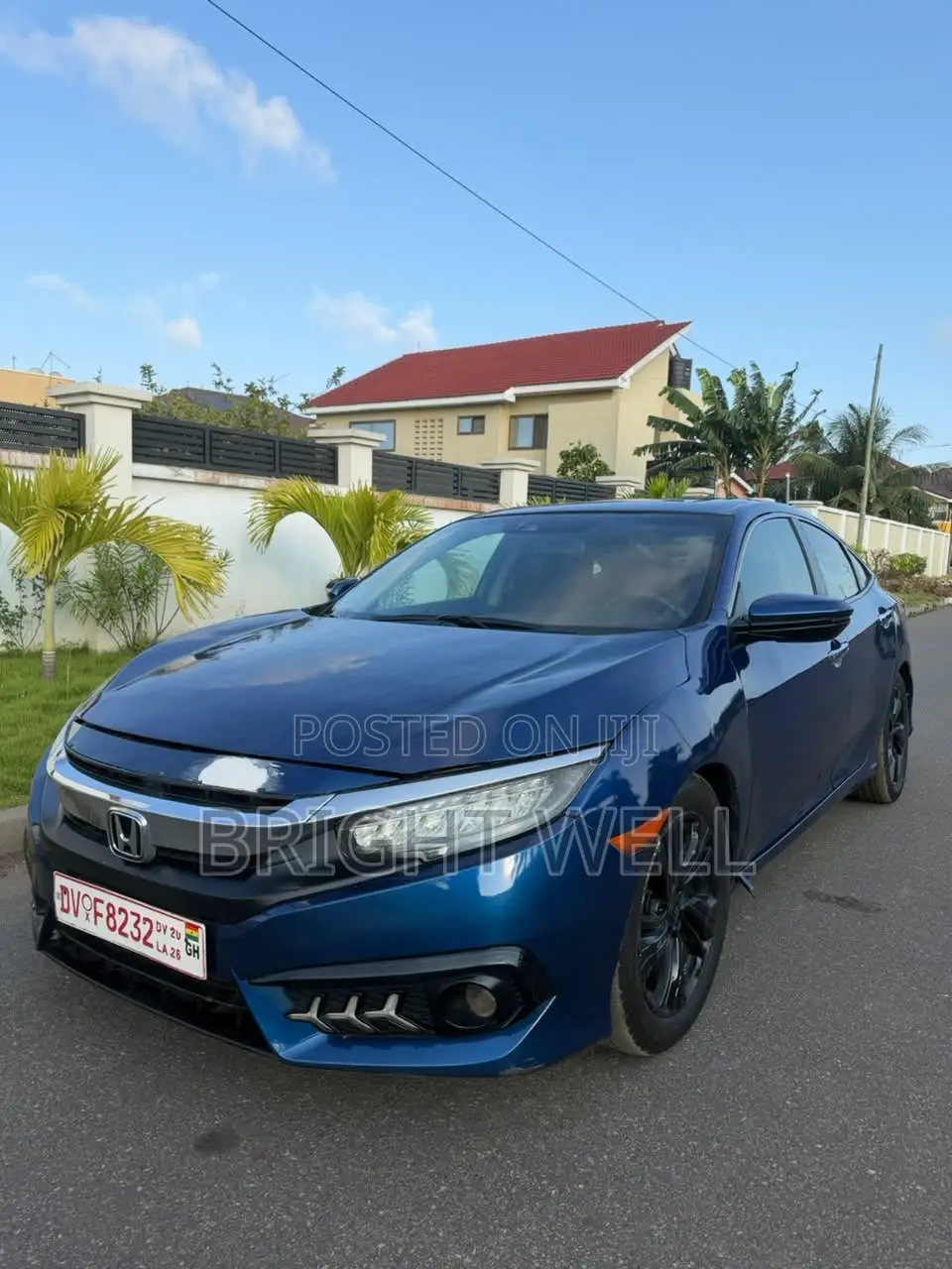 Honda Civic 2017 Blue