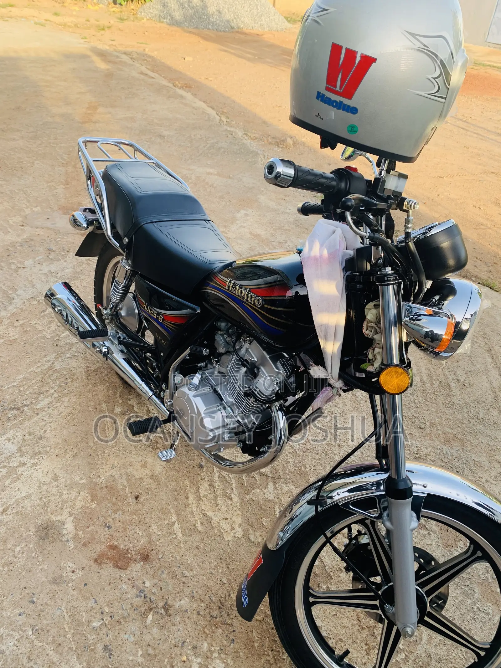 New Haojue HJ125-8K 2026 Black