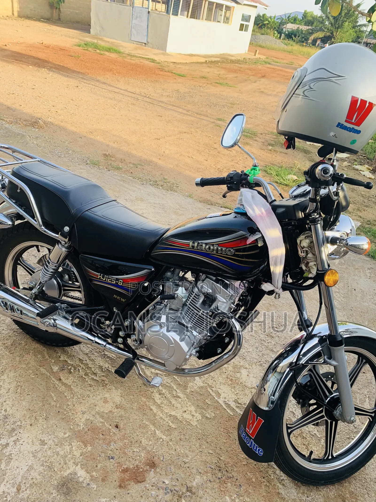 New Haojue HJ125-8K 2026 Black