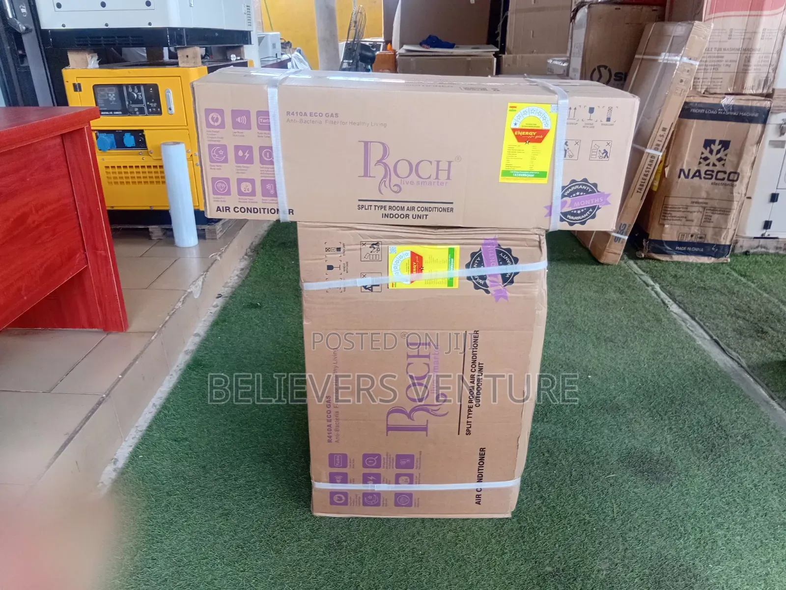 Roch 1.5HP Air Conditioner – Powerful Cooling for Eve Room 1.5HP AC