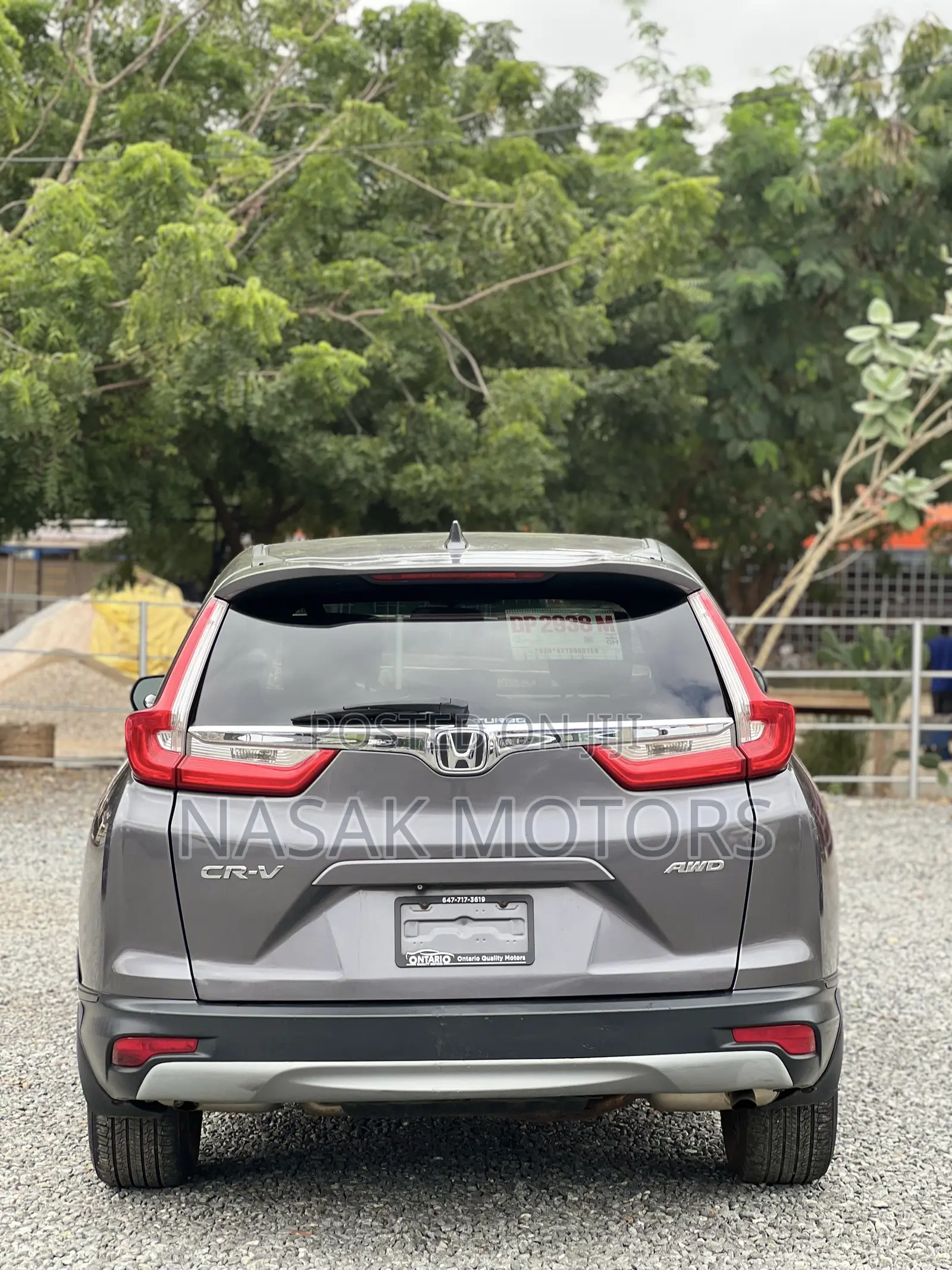 Honda CR-V LX 1.5 2018 Gray