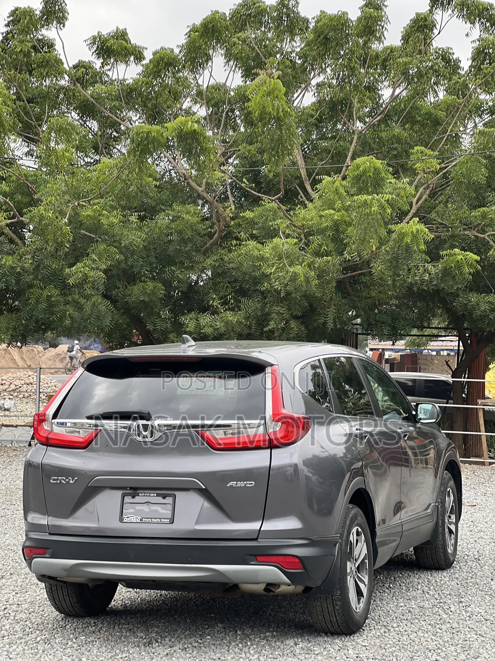 Honda CR-V LX 1.5 2018 Gray