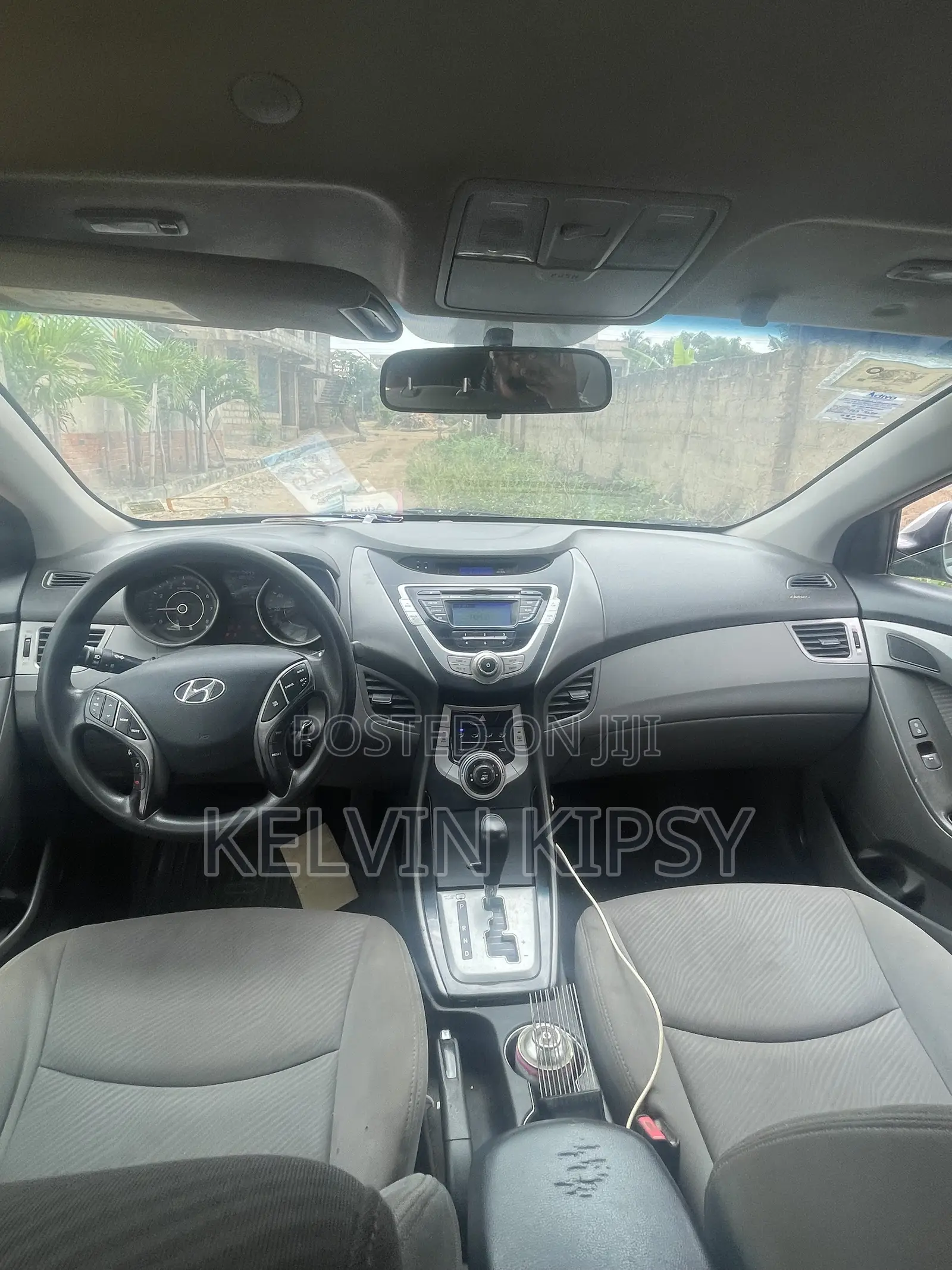 Hyundai Elantra GLS 2012 Gray