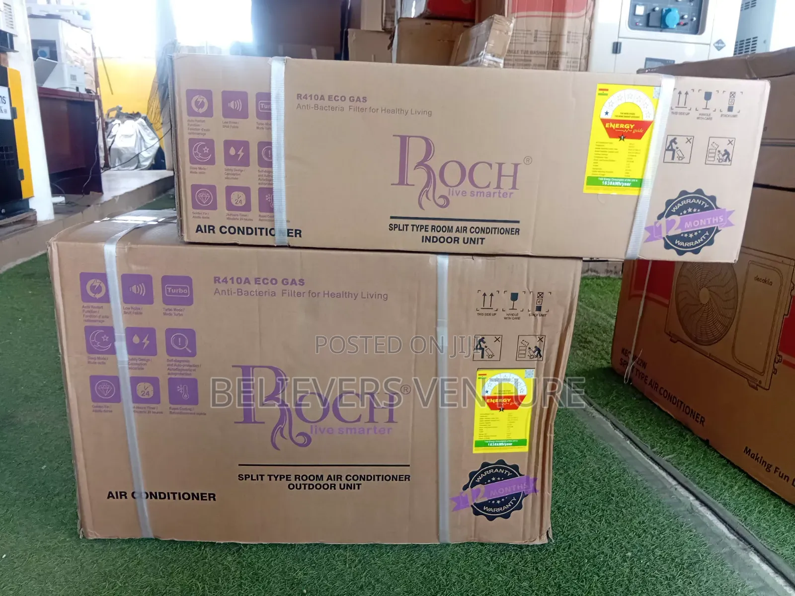 Roch 1.5HP AC – Energy-Saving Air Conditioning. 1.5HP AC