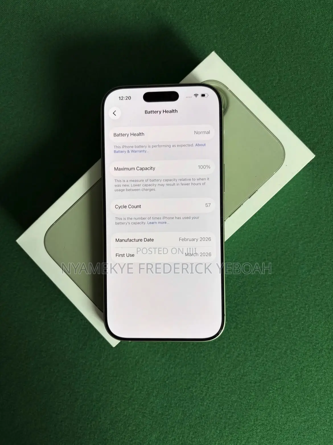 New Apple iPhone 17 256 GB Green