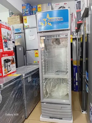 Gold Star Glass Door Display Fridge GSSC-229L – Reliable 229L