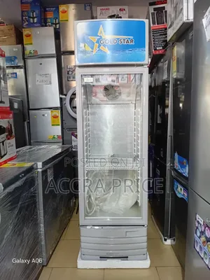 Gold Star Glass Door Display Fridge GSSC-229L – Reliable 229L