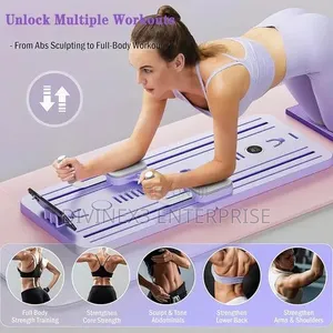 Multifunctional Foldable Pilates Board Ab Trainer