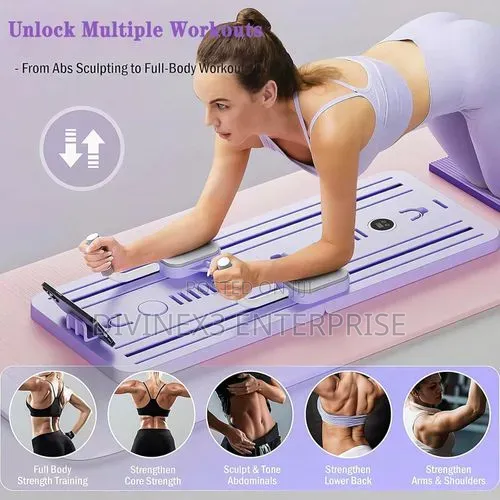 Multifunctional Foldable Pilates Board Ab Trainer