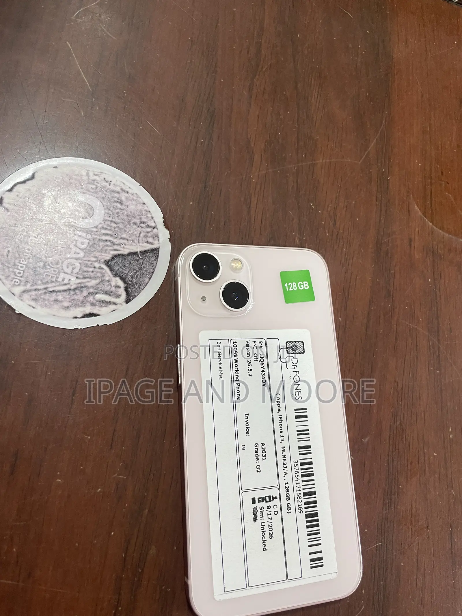 Apple iPhone 13 128 GB Pink