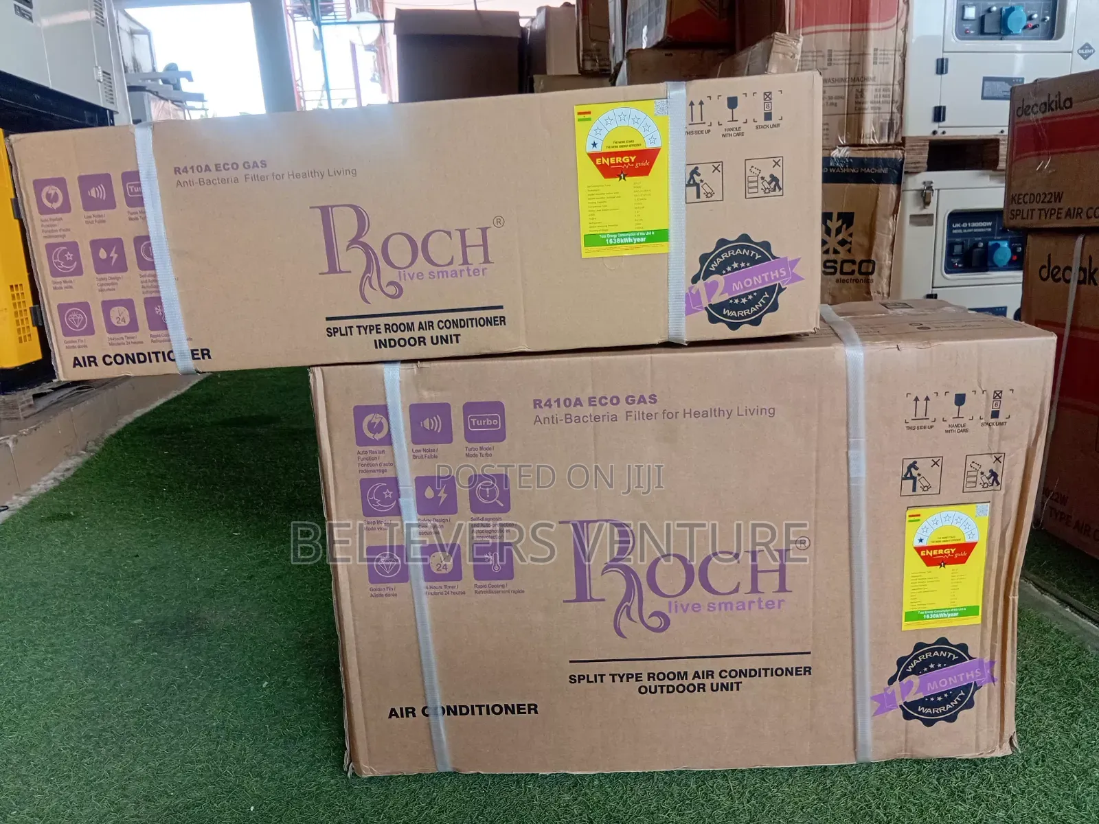 Roch 1.5HP AC – Efficient Cooling for Home Office 1.5hp AC