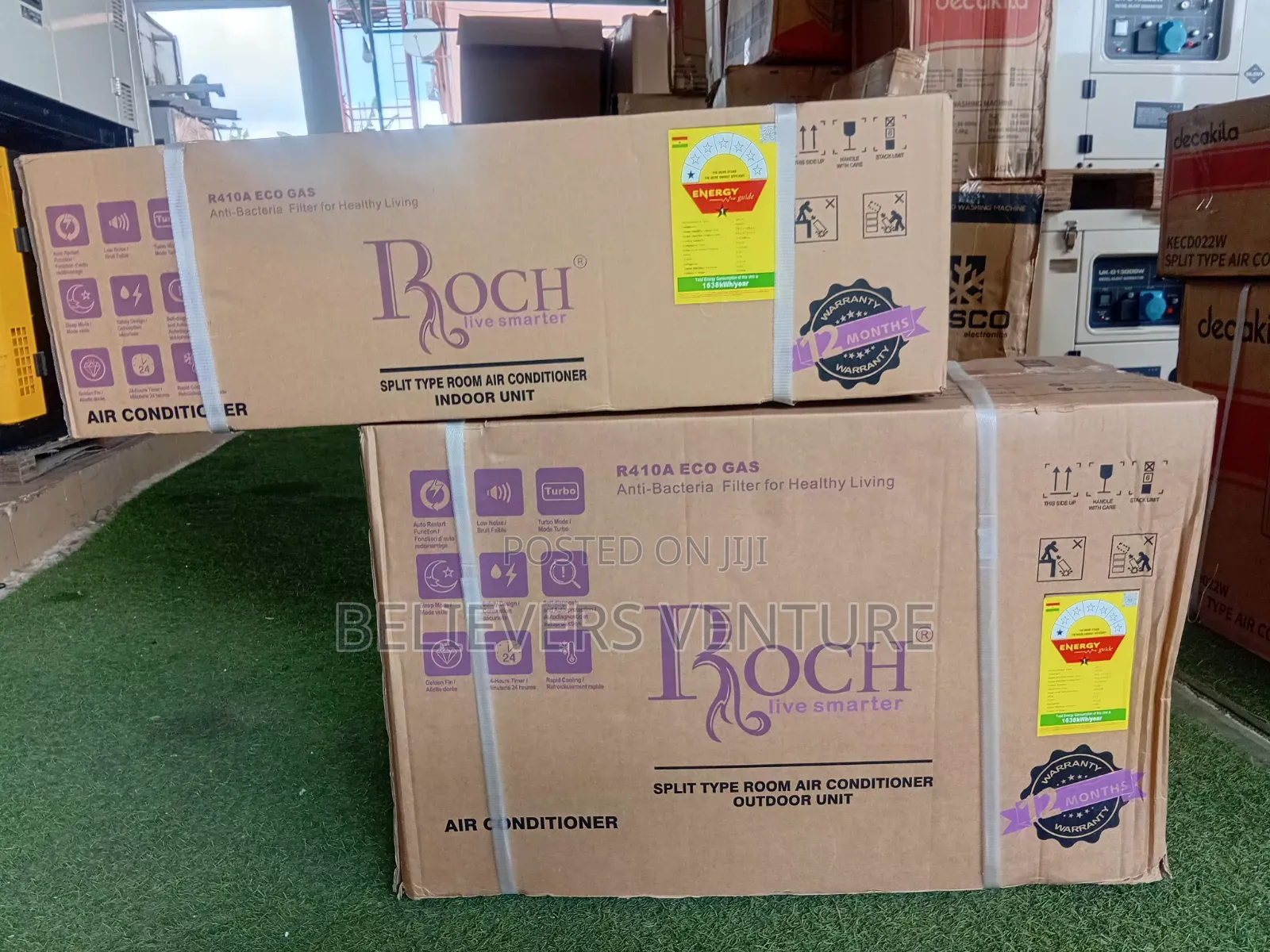 Roch 1.5HP AC – Efficient Cooling for Home Office 1.5hp AC