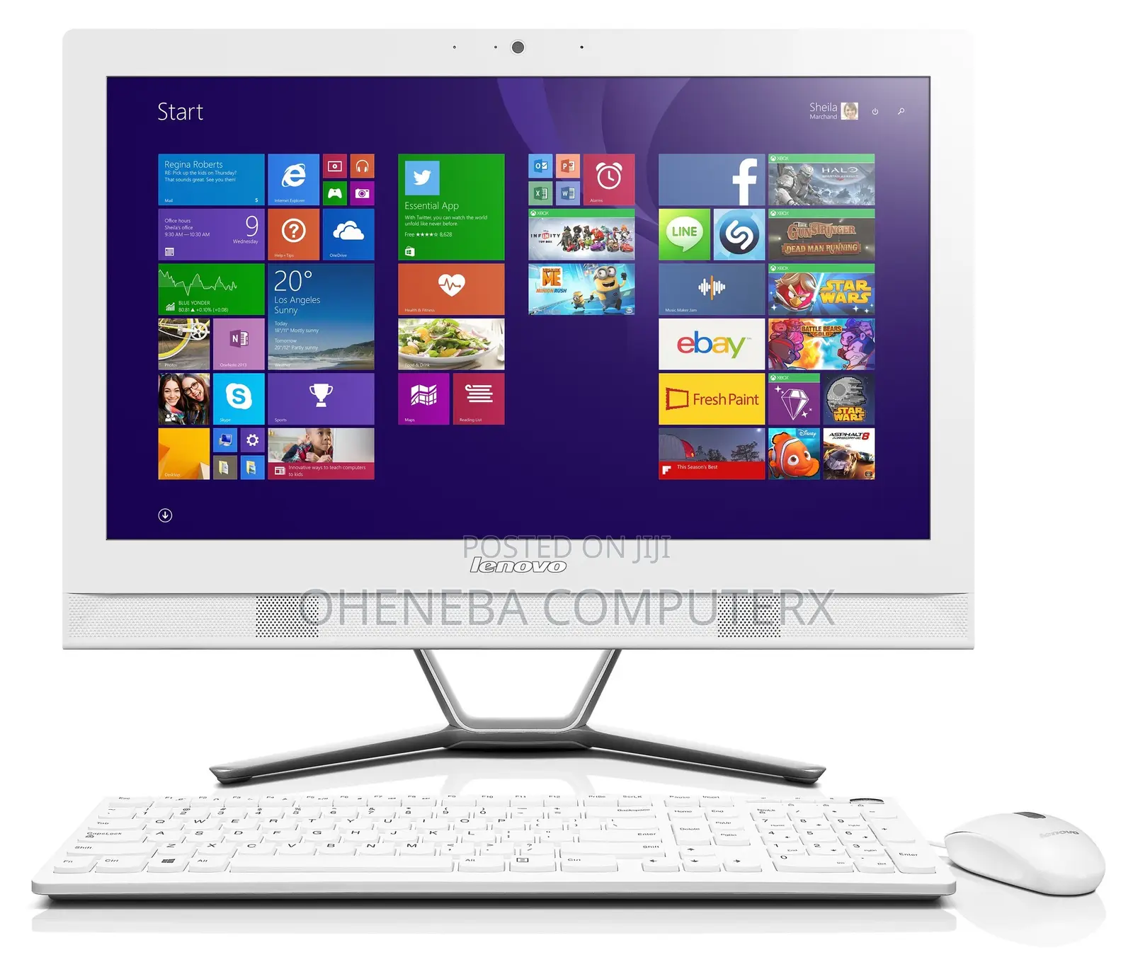 Desktop Computer Lenovo ideacentre AIO 330 4GB Intel Core i5 HDD 1T