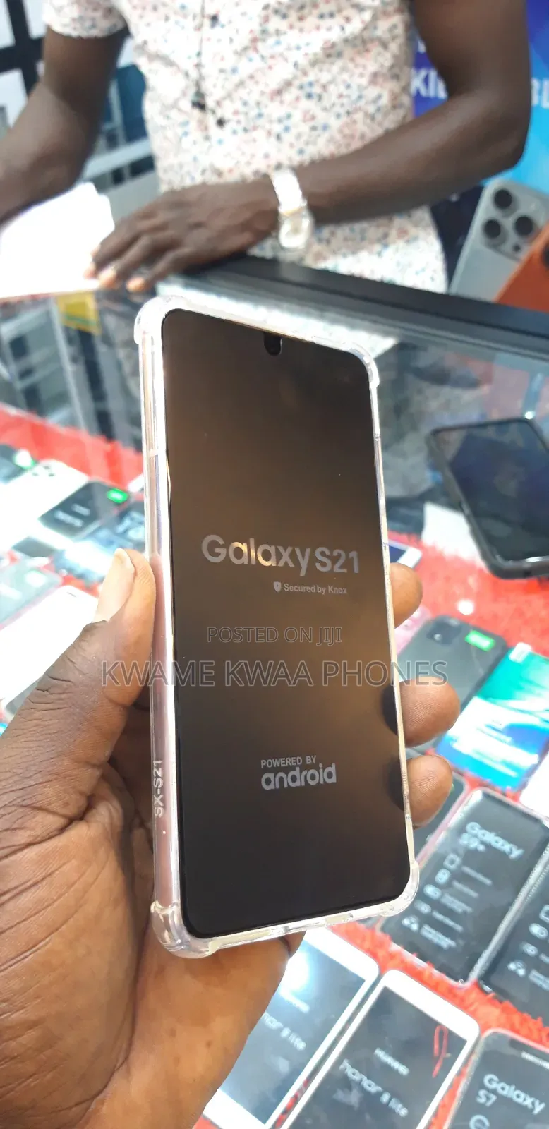 New Samsung Galaxy S21 5G 128 GB Gold