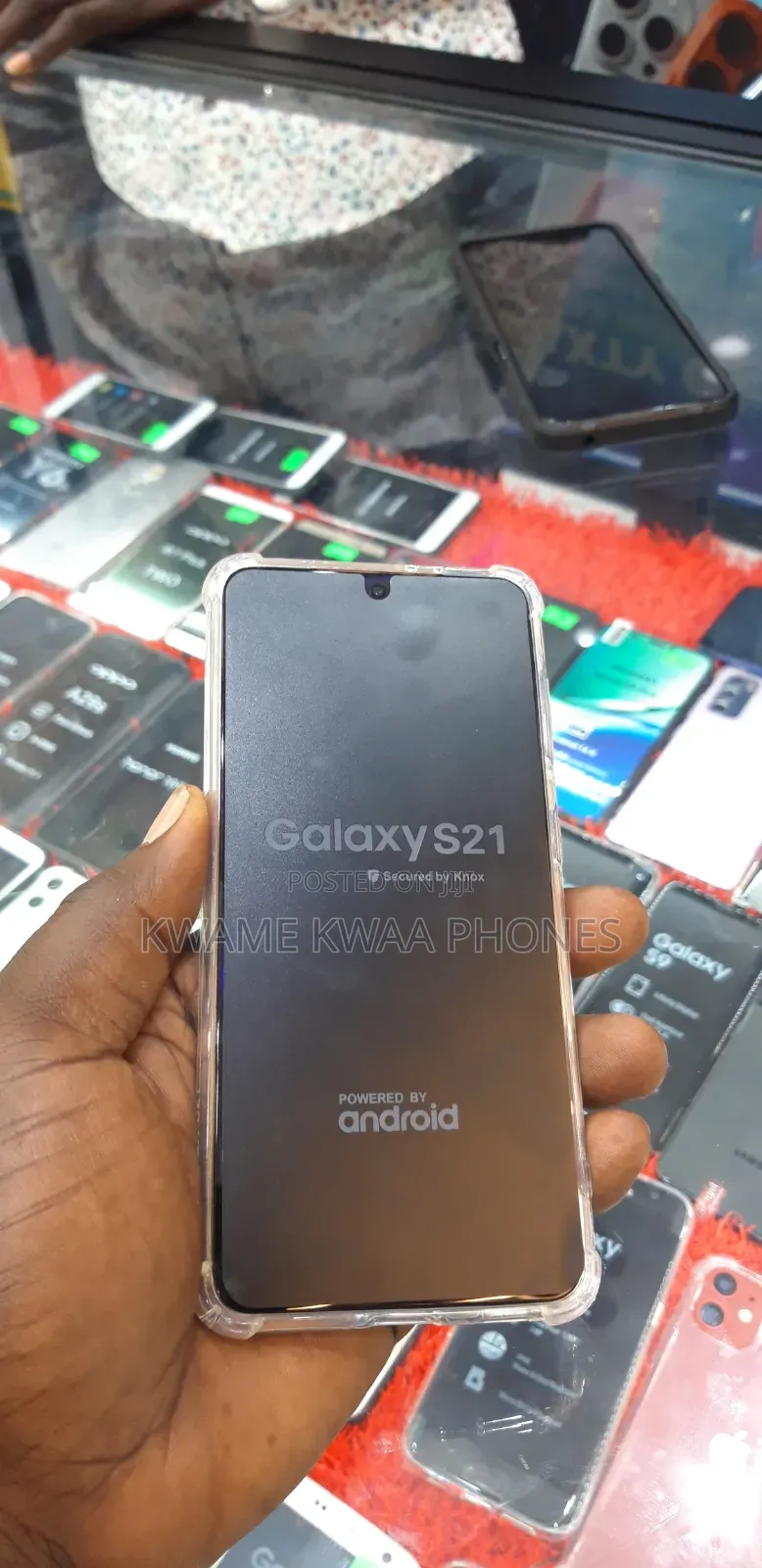 New Samsung Galaxy S21 5G 128 GB Gold