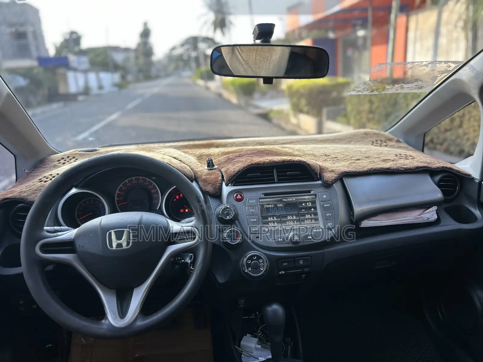 Honda Fit 5D Sport 2013 Gray