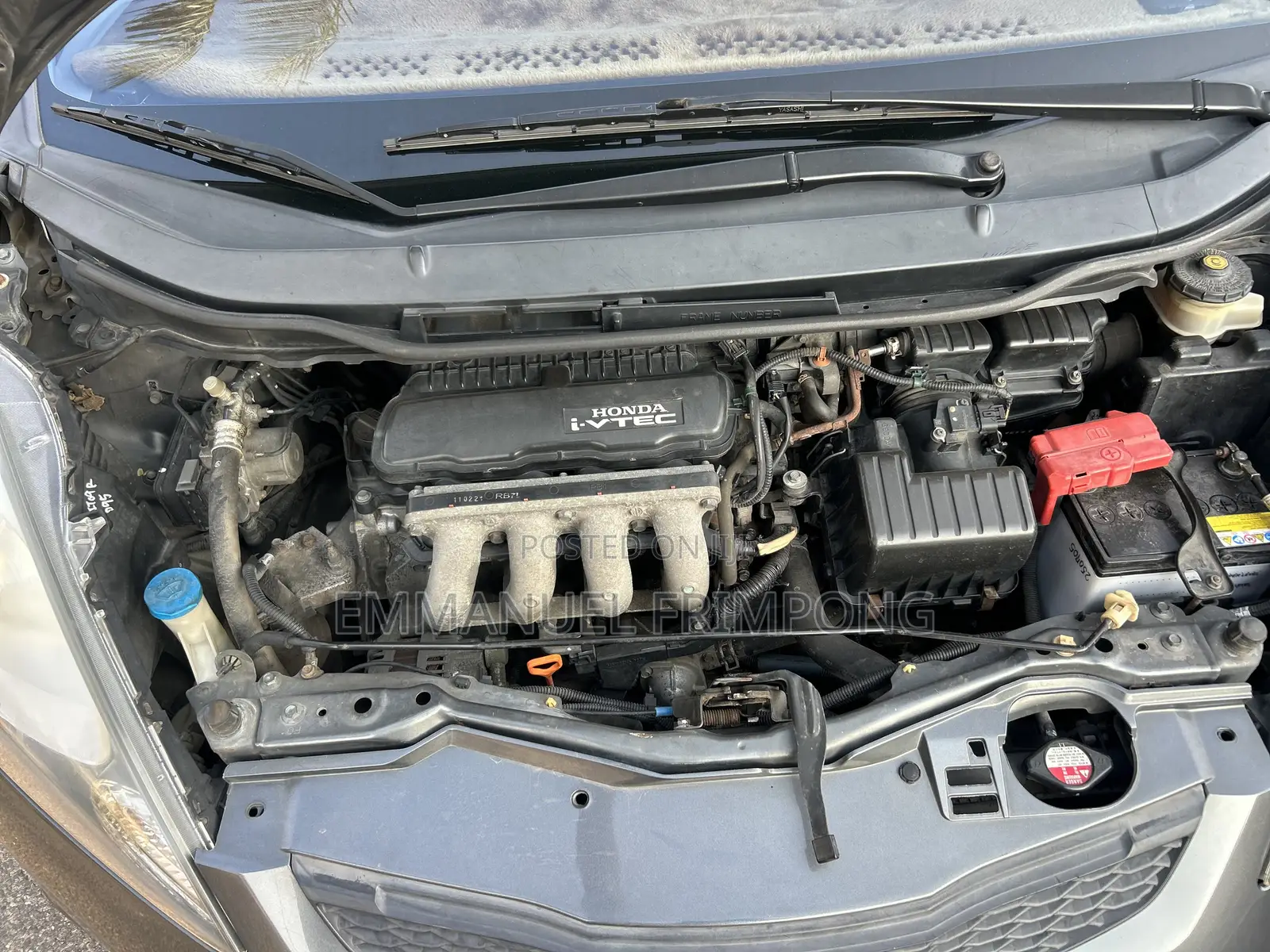 Honda Fit 5D Sport 2013 Gray