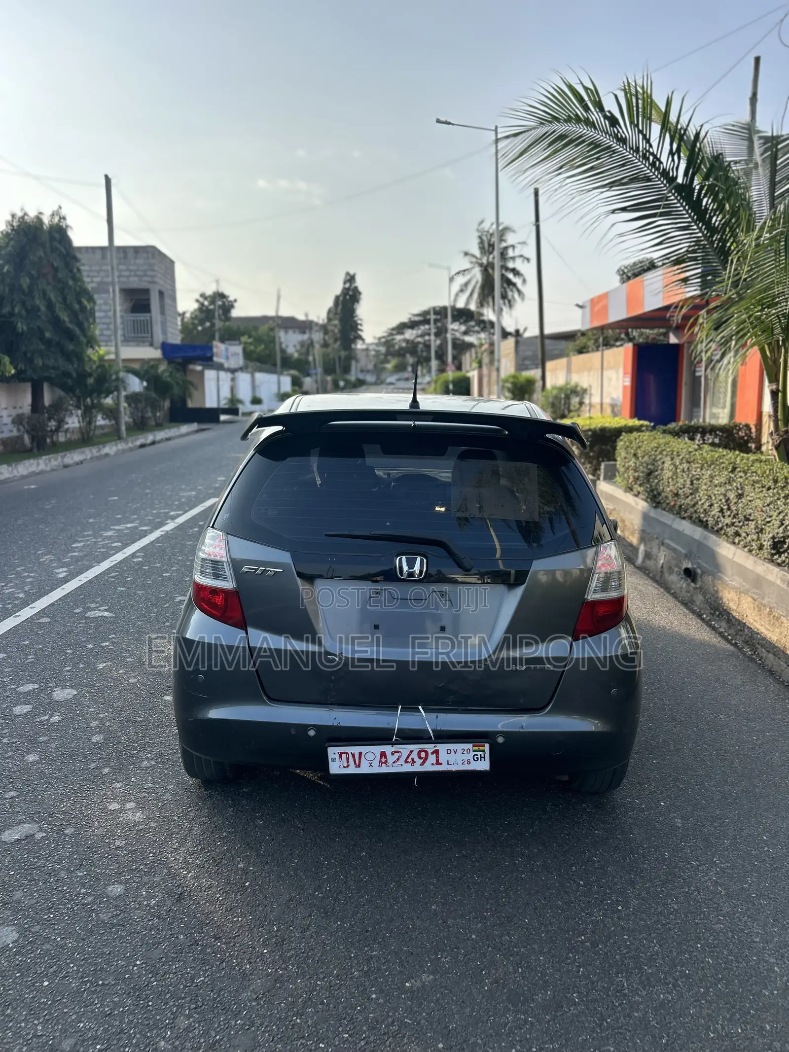 Honda Fit 5D Sport 2013 Gray