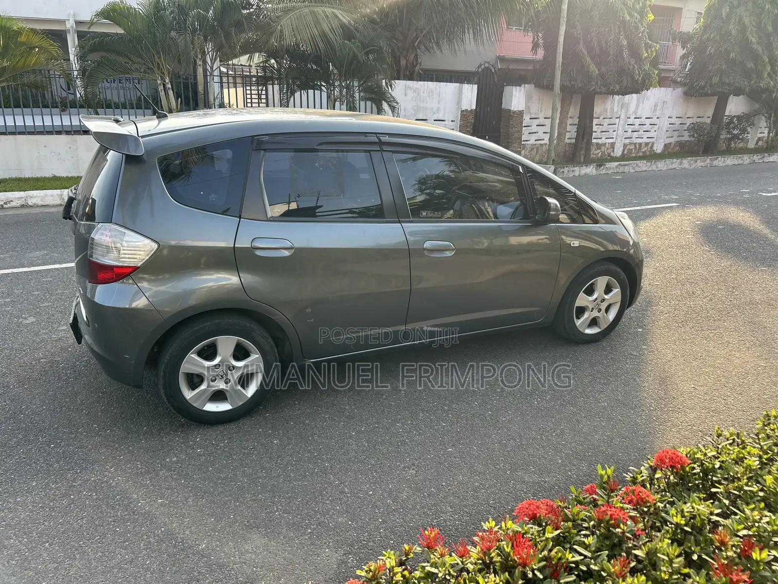 Honda Fit 5D Sport 2013 Gray