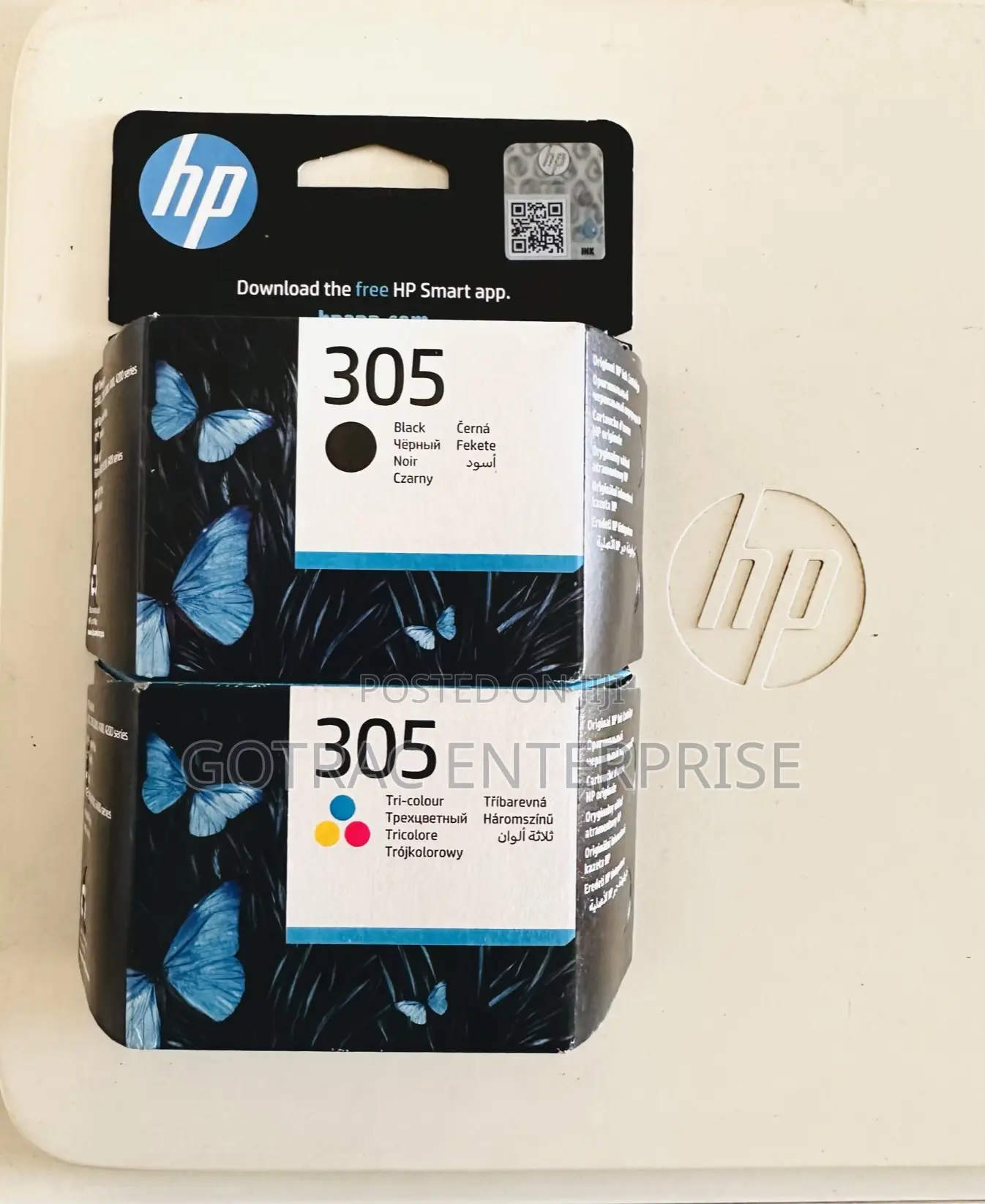 HP 305 Combo-Pack Original Ink Cartridges (Black and Tri-Colour)