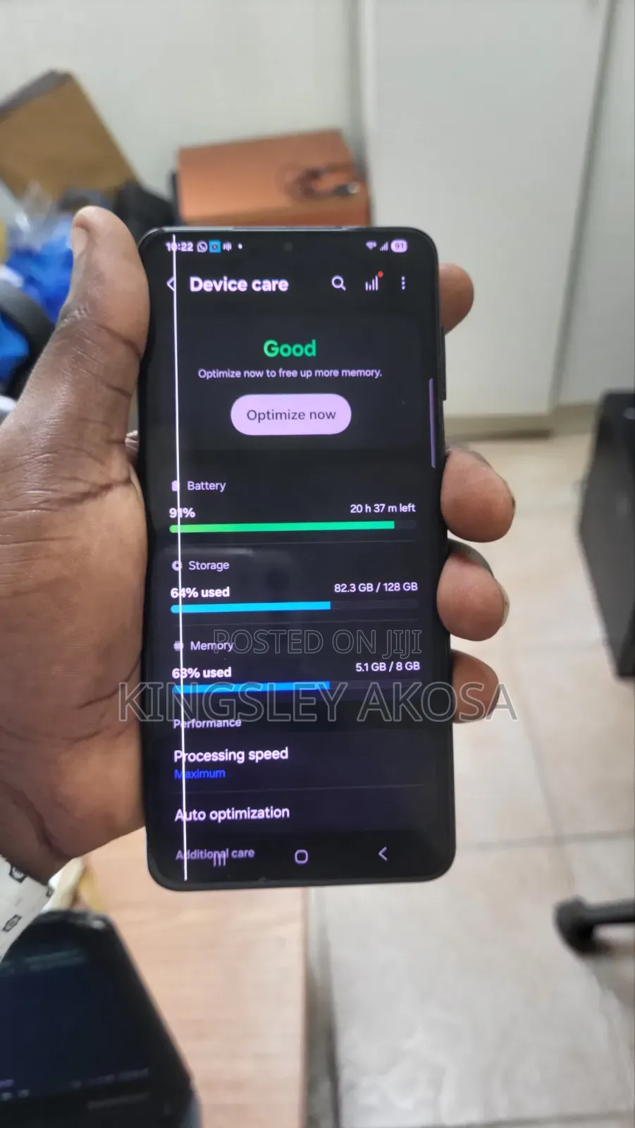 Samsung Galaxy S21+ 5G 128 GB Black