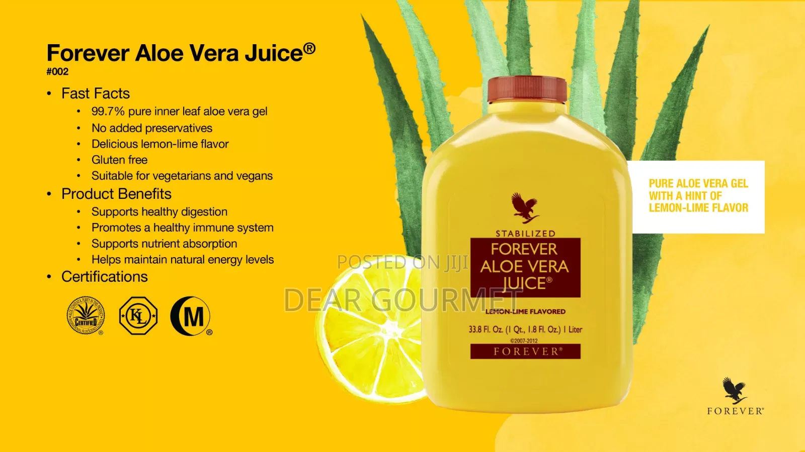 Aloe Vera Gel (FOREVER LIVING PRODUCT)