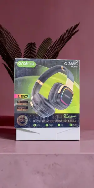 Oraimo O-268bt Superior Sound Bluetooth Led Headphones