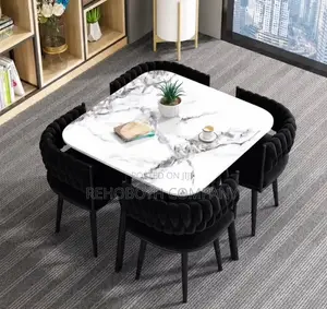 Original Round Dining Table Complete Set