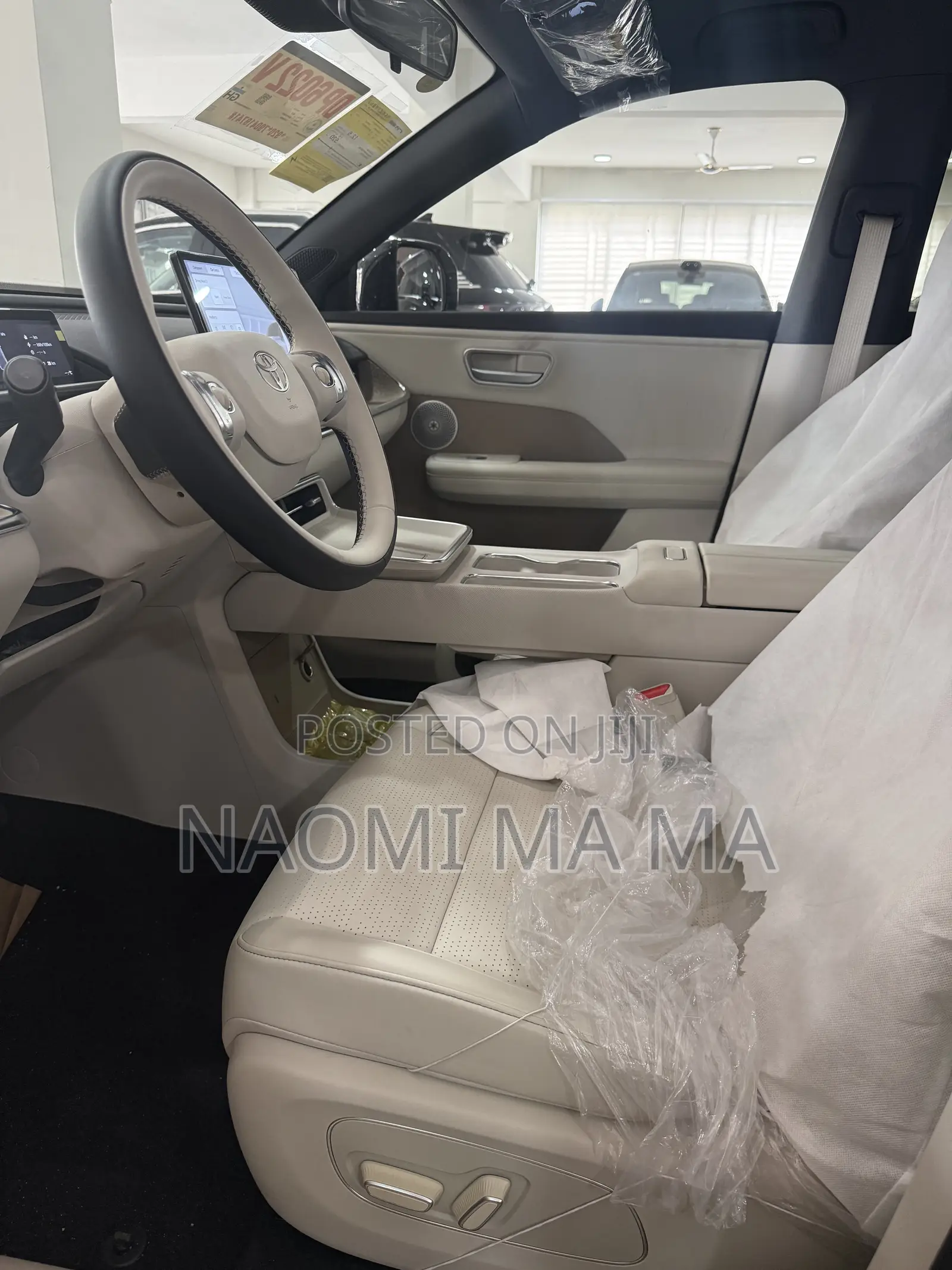 New Toyota bZ3 2025 Off white