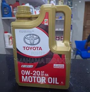 Toyota Engine Oil– 0w-20
