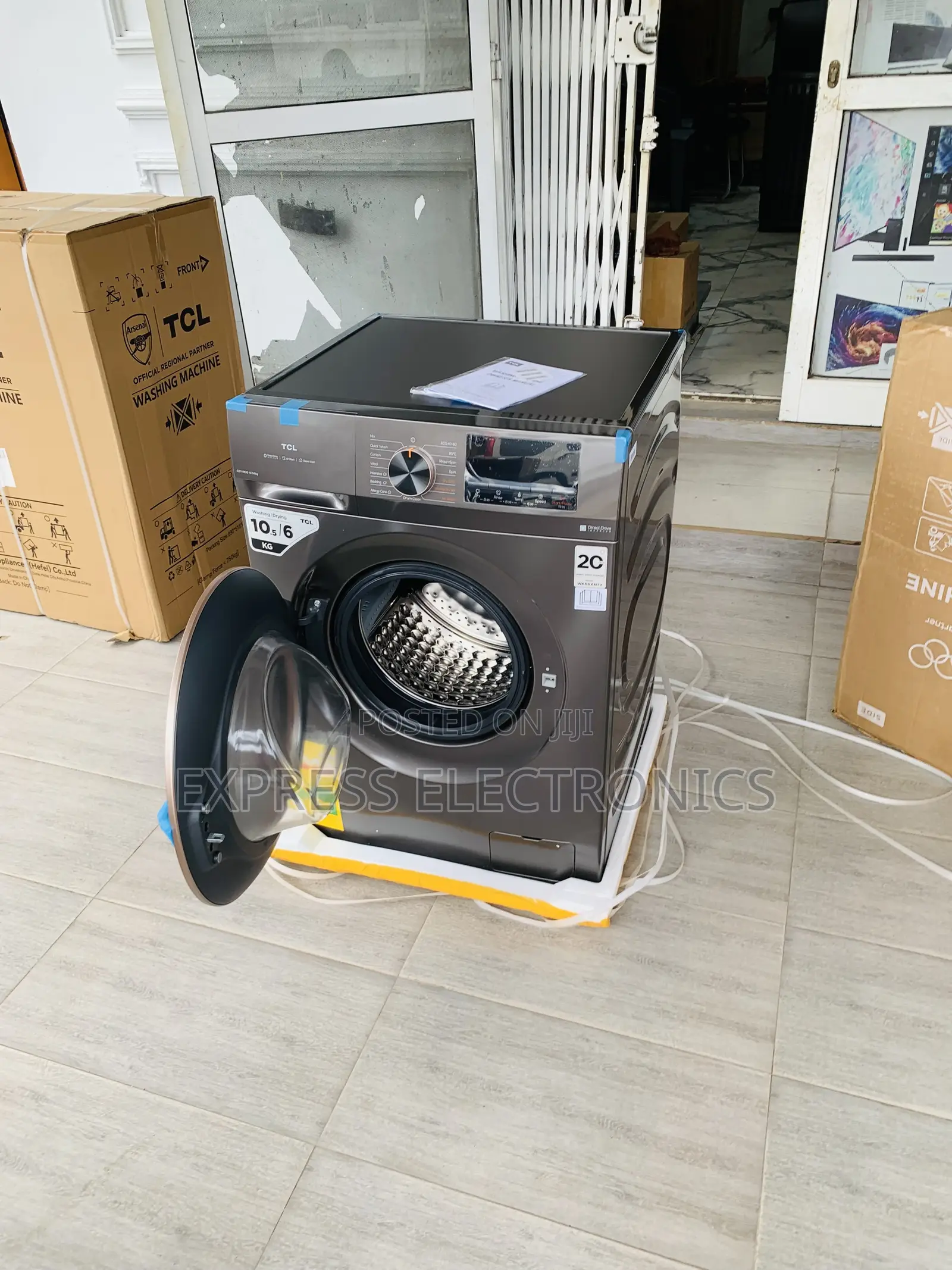 Text Us for TCL 10.5kg/6kg DD Inverter Washer Dryer Combo| [C211WDG]