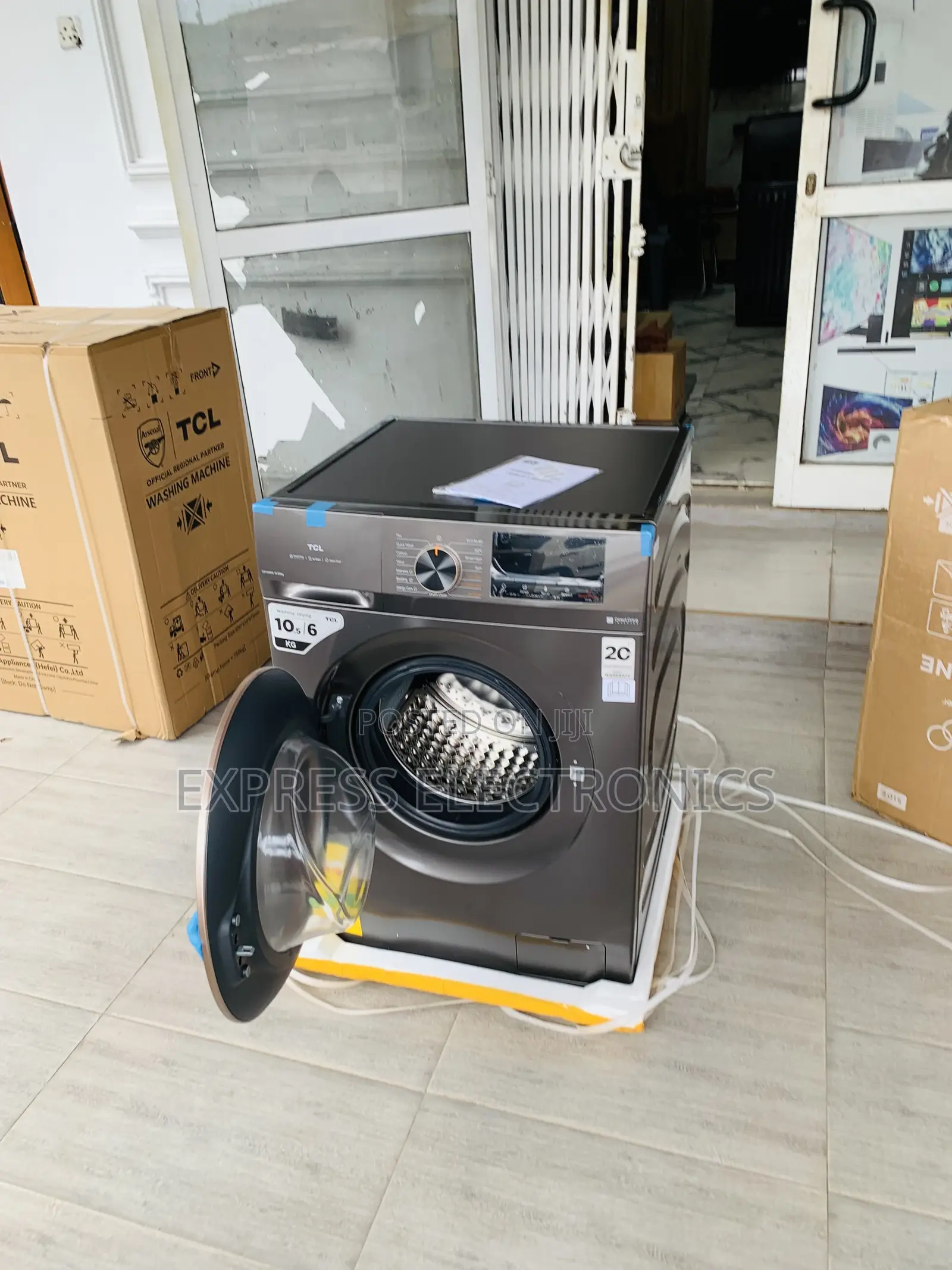 Newly TCL 10.5kg/6kg DD Inverter Washer Dryer| 16 Programs [C211WDG]