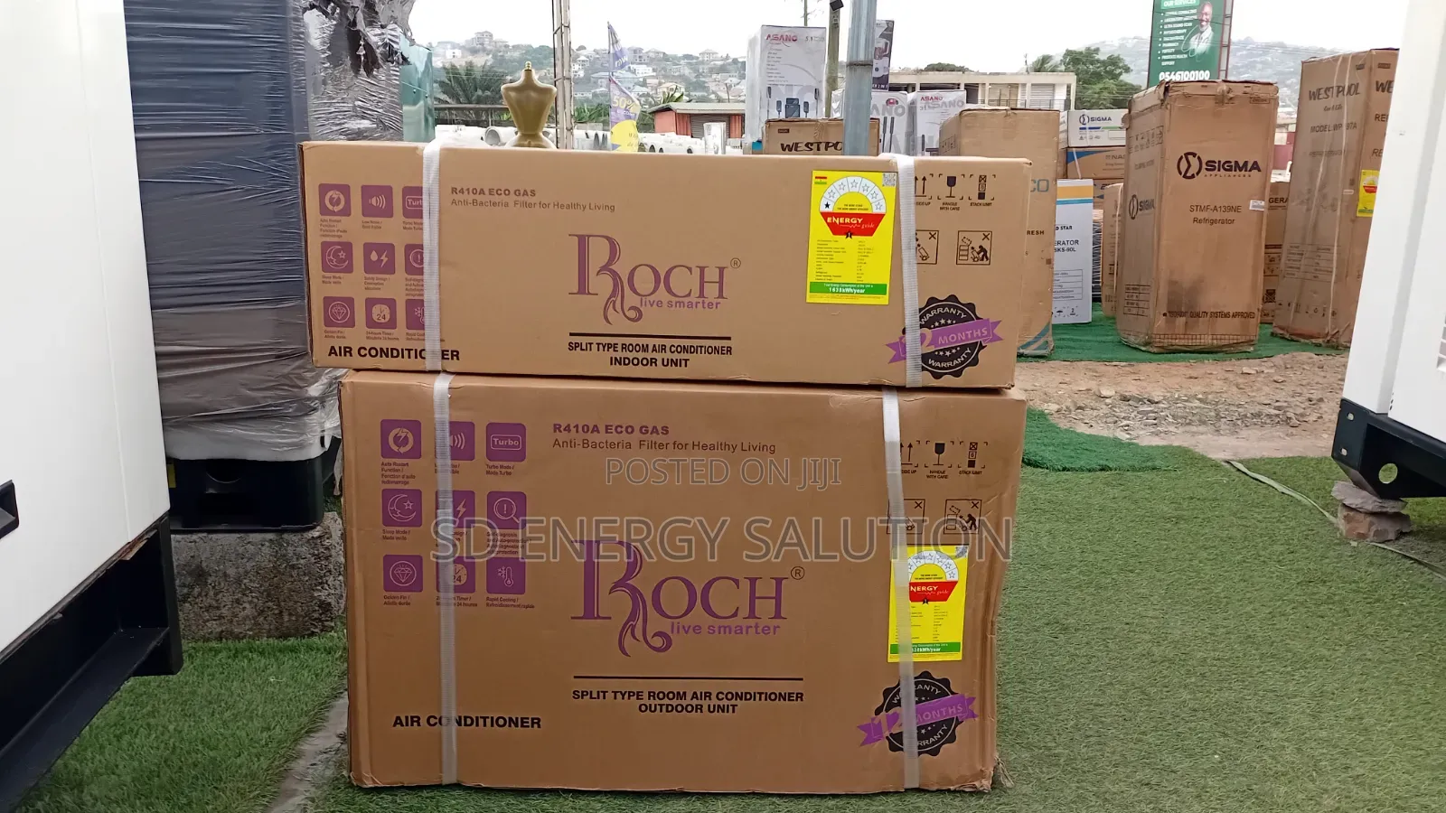 Roch 1.5HP Air Condition – Fast Cooling Low Noise