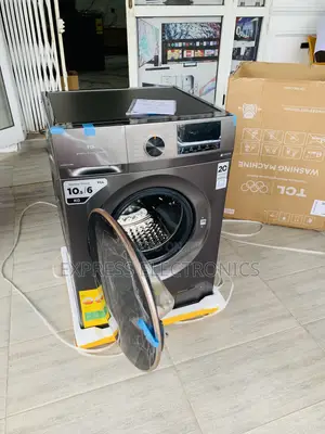 Best Buy TCL 10.5kg/6kg DD Inverter Washer Dryer1200 Rpm,Dark Grey,]