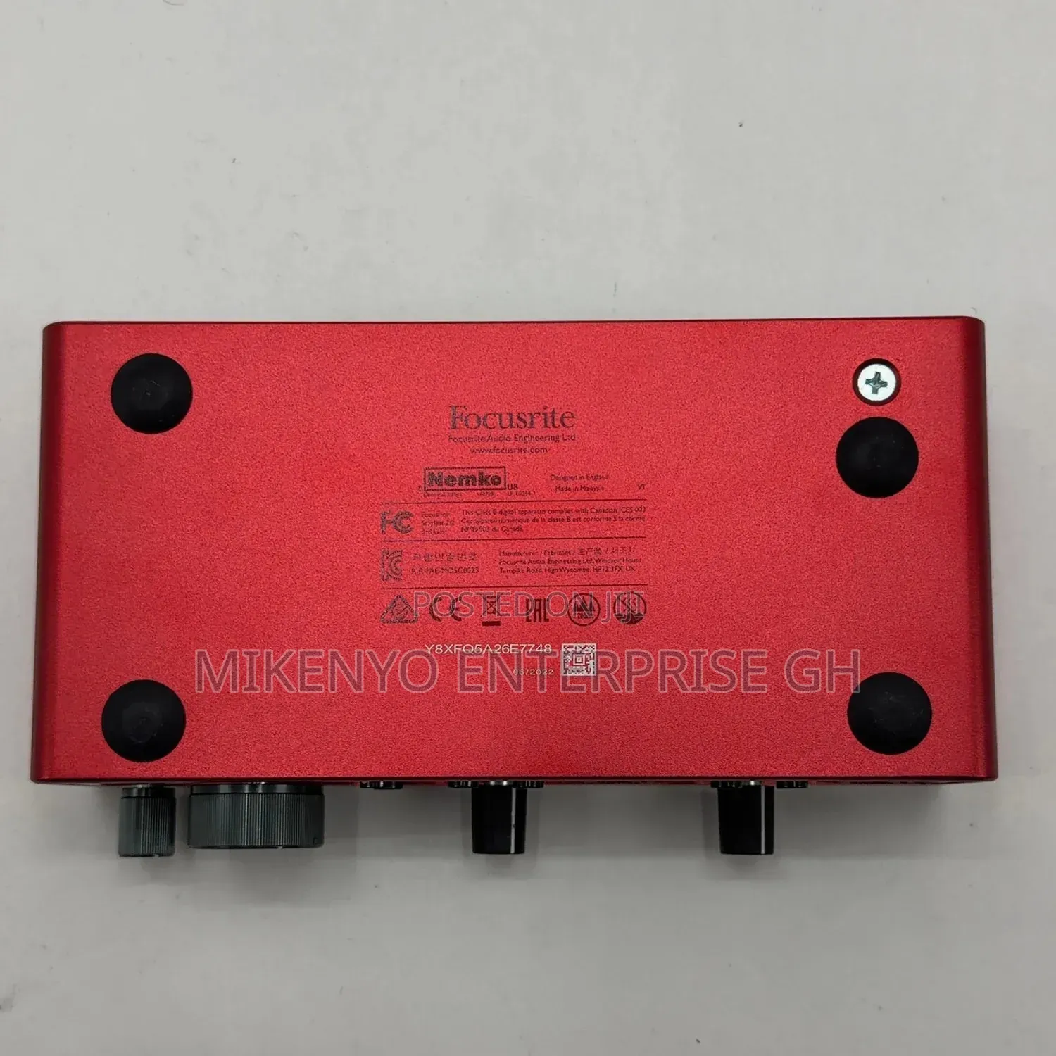 Focusrite Scarlett 2i2 3rd Gen.