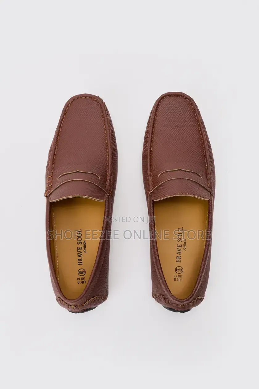 Boohoo MAN UK - Men Loafers - Brown / Men Casual Shoes