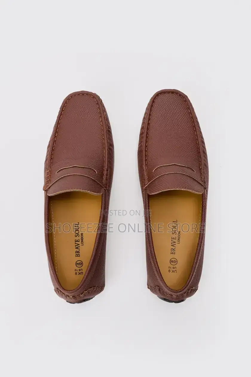 Boohoo MAN UK - Men Loafers - Brown / Men Casual Shoes