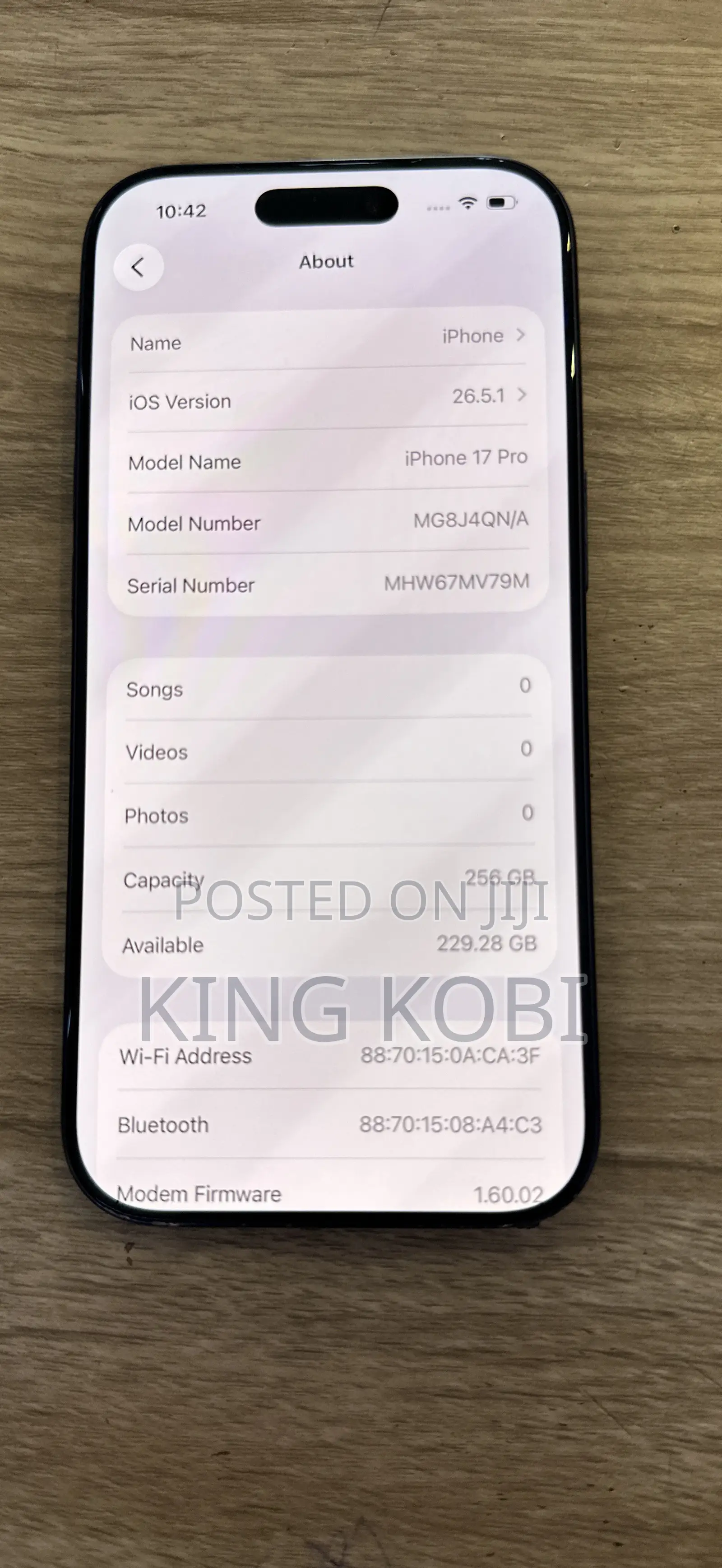 Apple iPhone 17 Pro 256 GB Blue