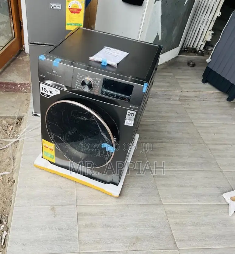 Get Sleek TCL 10.5kg Front Load Washing Dry(Gray)