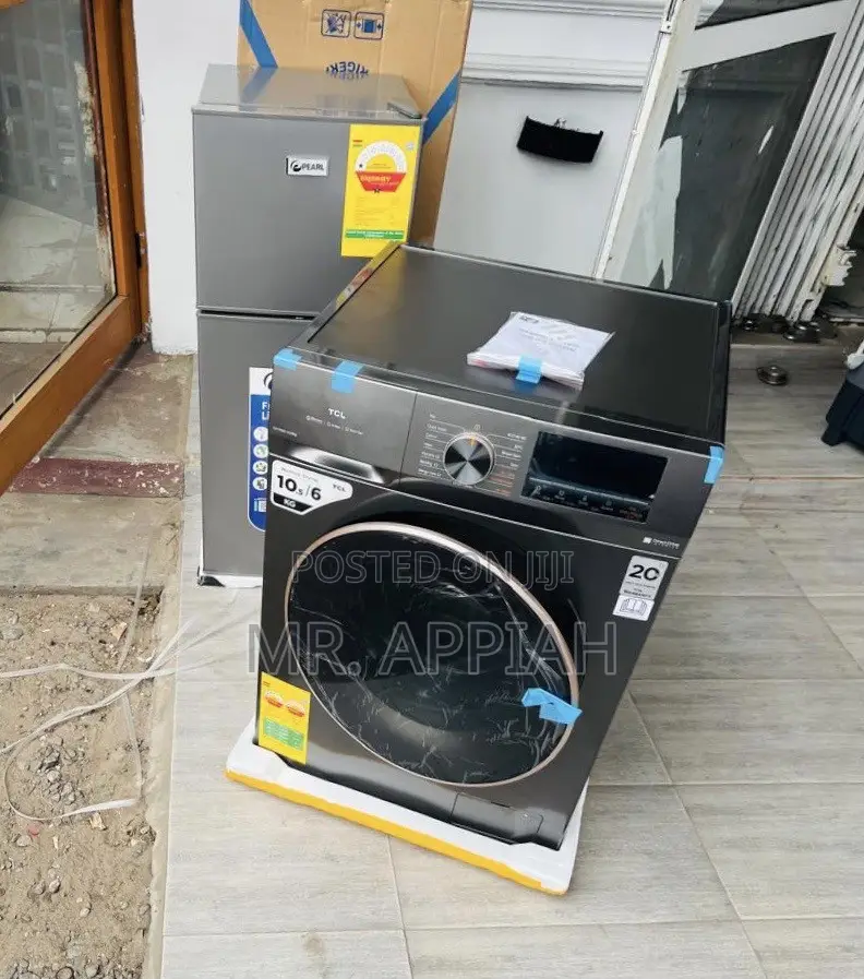 Get Classic TCL 10.5kg Front Load Wash Dryer(Gray) 