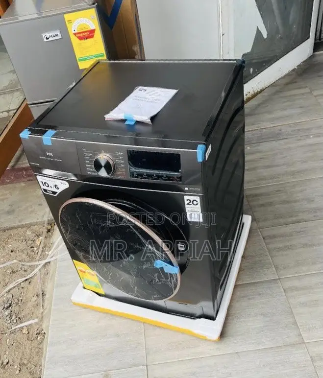 Classic Design TCL 10.5kg Front Load Washing Machine(Gray)Dryer
