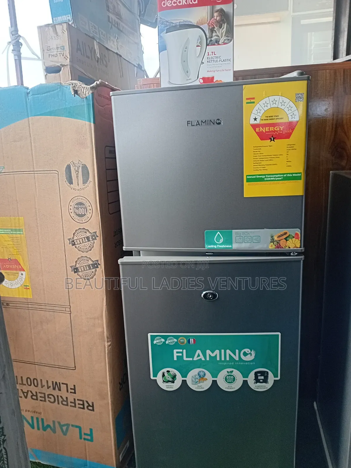 Brand New Refrigerator 91 Litres Flamino Super Effective Refrigerator