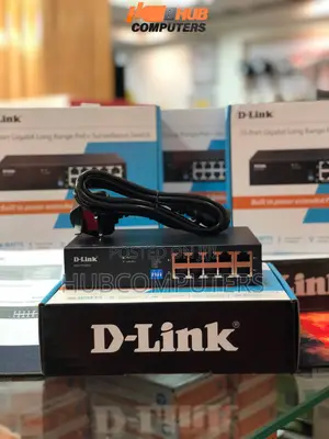 D-Link (Dgs-F1010p-E)10-Port Gigabit Longrange Poe Surveillance Switch
