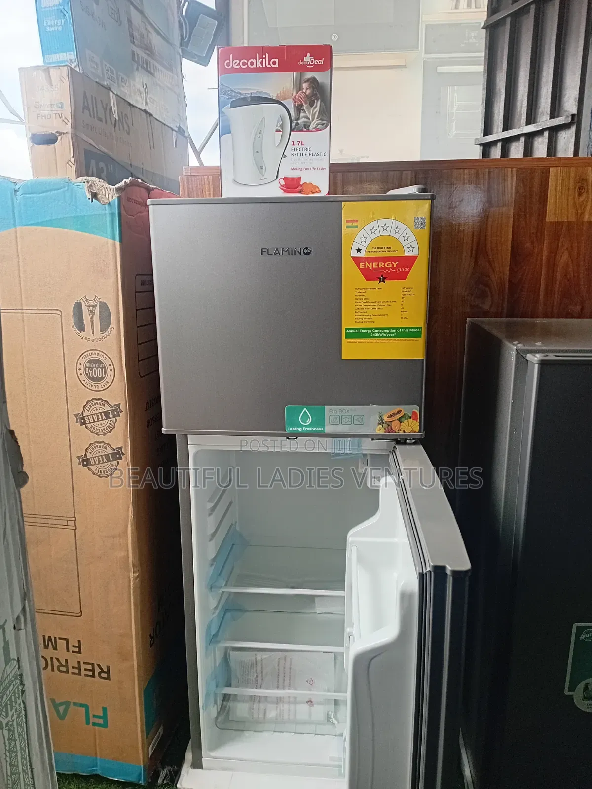 Brand New Refrigerator 91 Litres Flamino Super Effective Refrigerator
