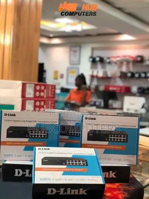 D-Link (Dgs-F1010p-E)10-Port Gigabit Longrange Poe Surveillance Switch