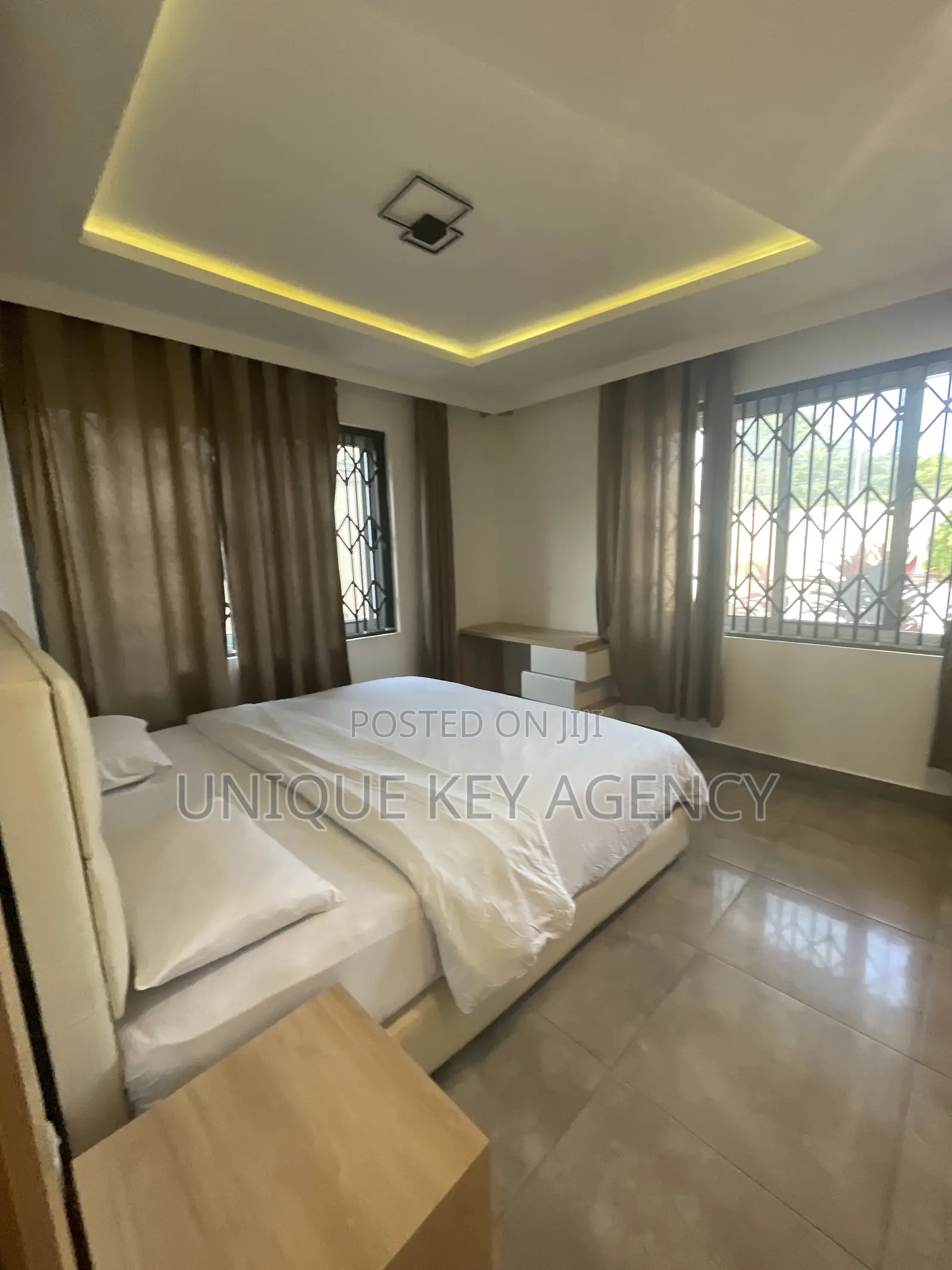 Furnished 1bdrm Apartment in Unique Key Agency, Tesano for rent
