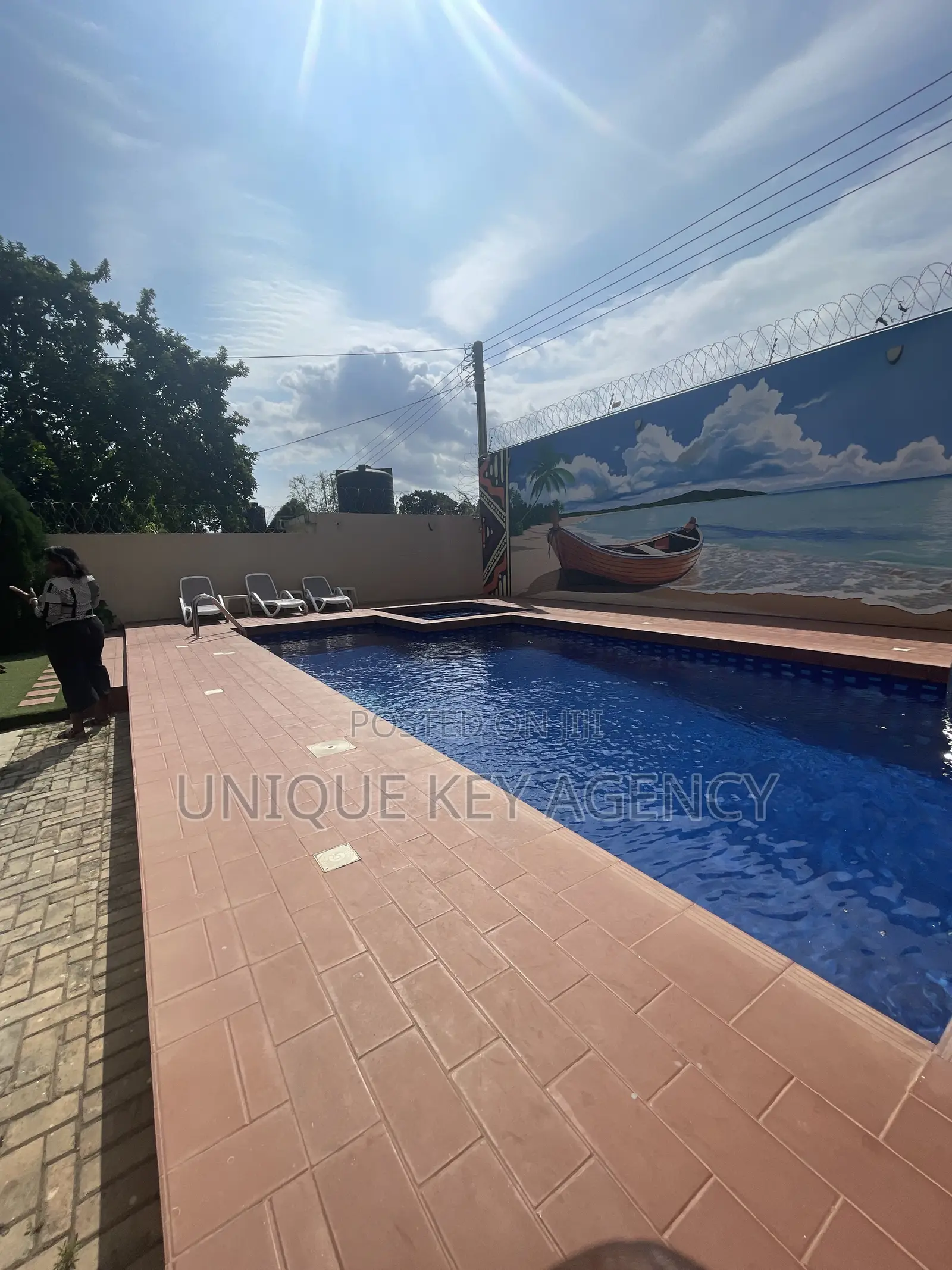 Furnished 1bdrm Apartment in Unique Key Agency, Tesano for rent
