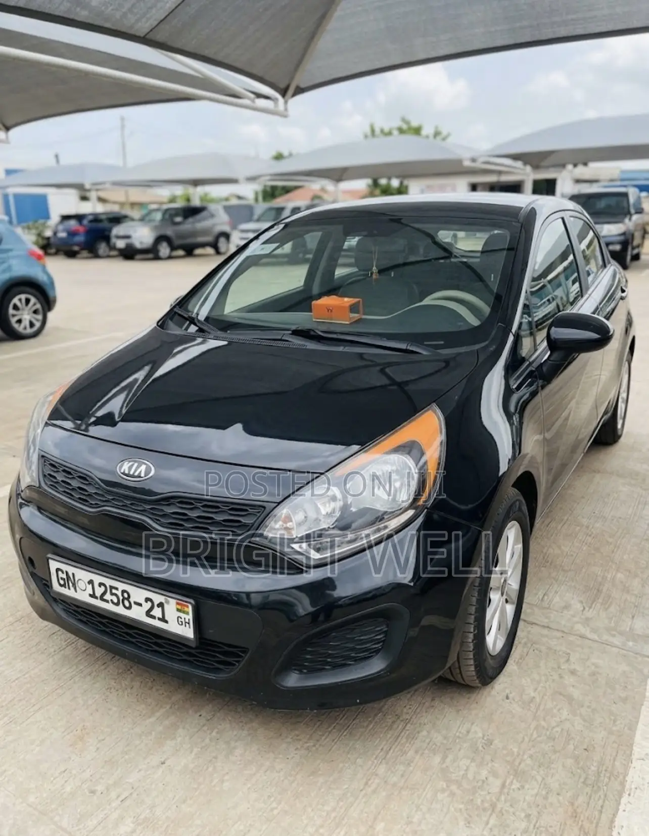 Kia Rio 2012 Black