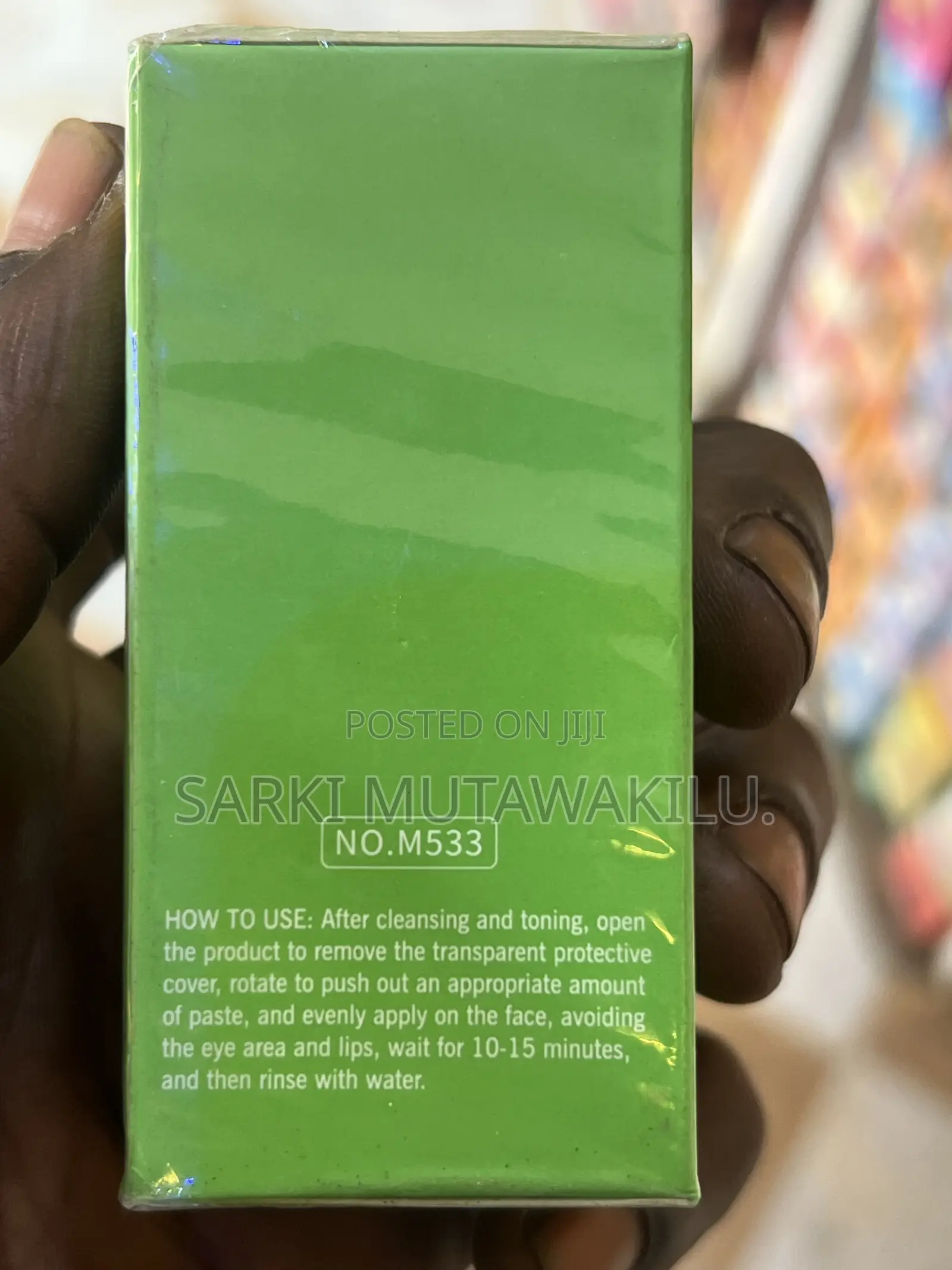 Green Mask Stick