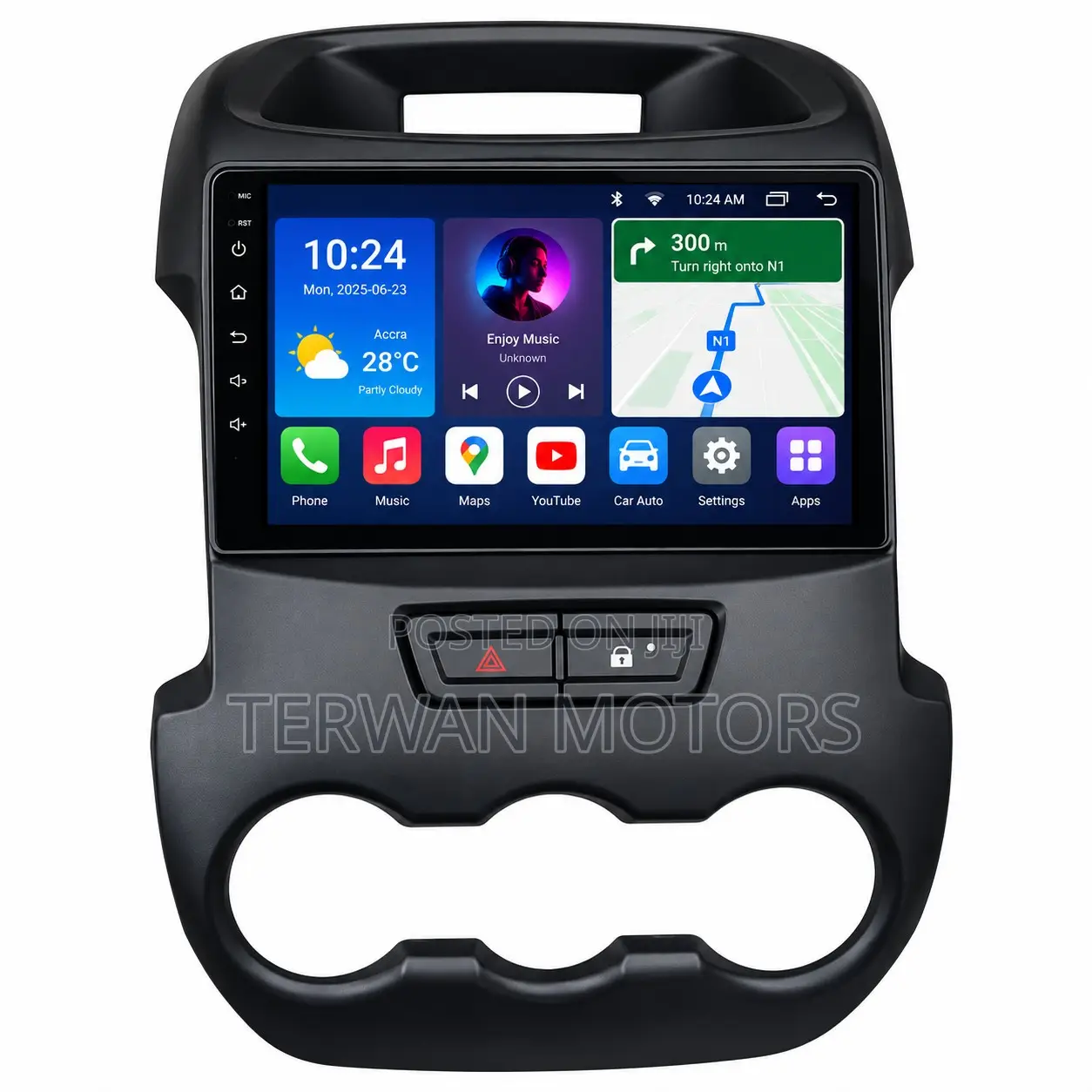 New Android Car Tape for Ford Ranger 1998 to 2012
